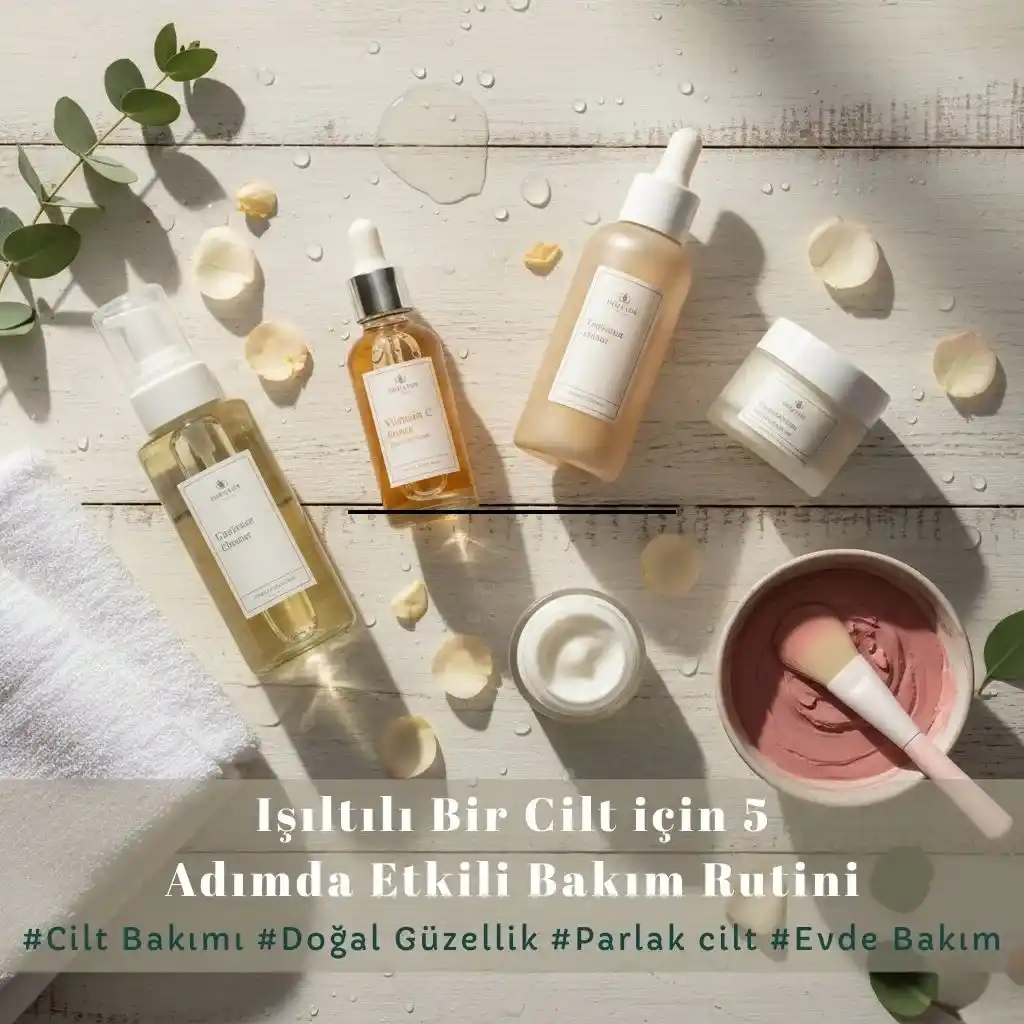 Işıltılı Bir Cilt İçin 5 Adımda Etkili Bakım Rutini
